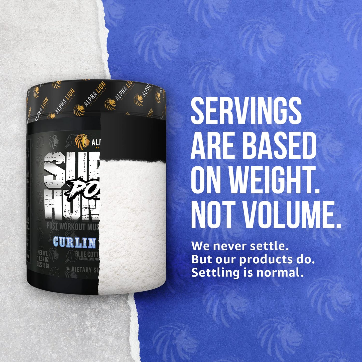 Alpha Lion Superhuman Post Workout Recovery, Muscle Builder Drink, Creatine Powder + More for Lean Muscle Growth, Strength & Volume, Supplement for Women & Men (25 Servings, Gainy Smith Apple)