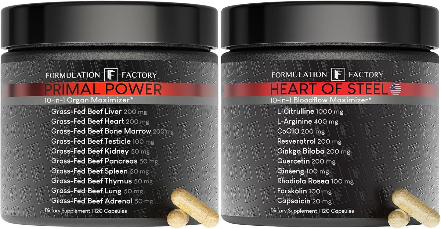 Formulation Factory Primal Power x Heart of Steel