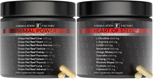 Formulation Factory Primal Power x Heart of Steel