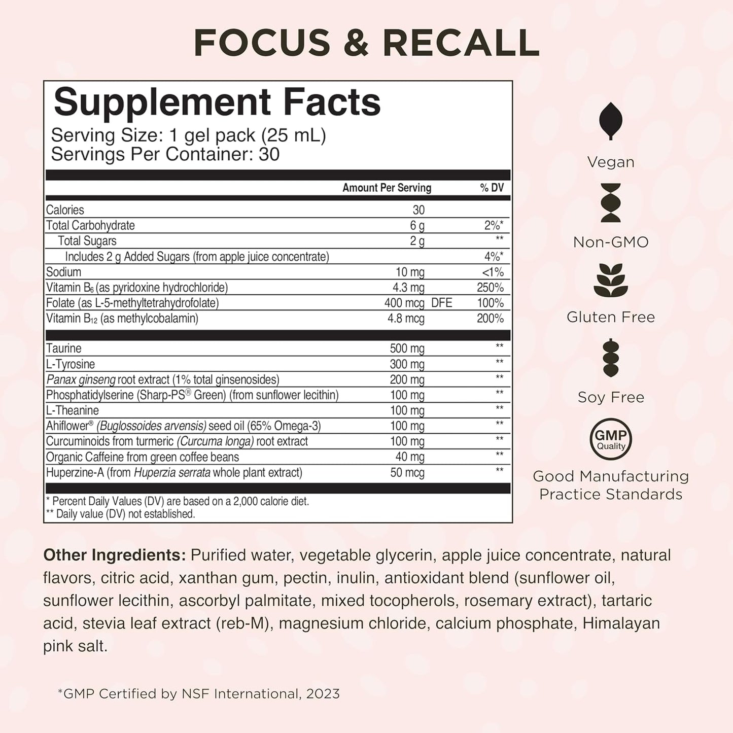 Healthycell Telomere Length + Focus & Recall Brain Supplement Bundle | Telomere Length Healthy Aging Supplement + Focus & Recall Brain Supplement for Memory, Focus & Concentration - Daily Duo