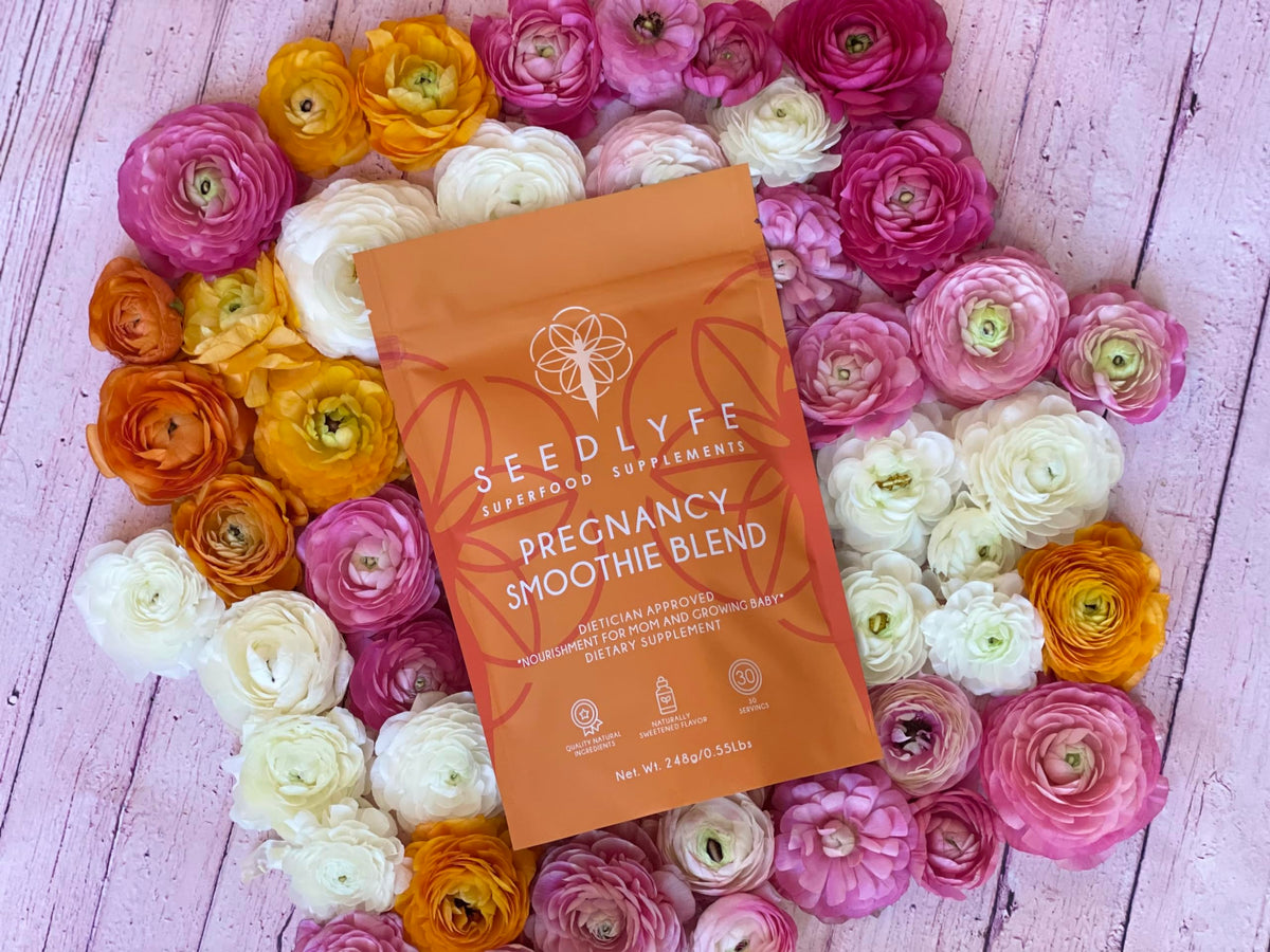SEEDLYFE Pregnancy Superfood Smoothie Powder | Protein, Veggies, Antioxidants