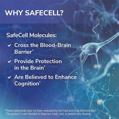 Tesseract SafeCell S-Acetyl Glutathione Supplement, 300mg, Healthy Aging, Cellular Support, Powerful Antioxidant; Hypoallergenic, Vegan, Patented Delivery; Bioavailability; 60 Vegetarian Capsules