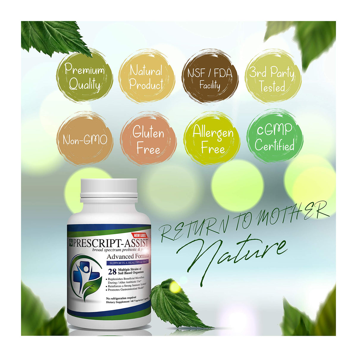 Prescript-Assist 90 Caps-28 strains Previous Formula (NO Pea Protein)