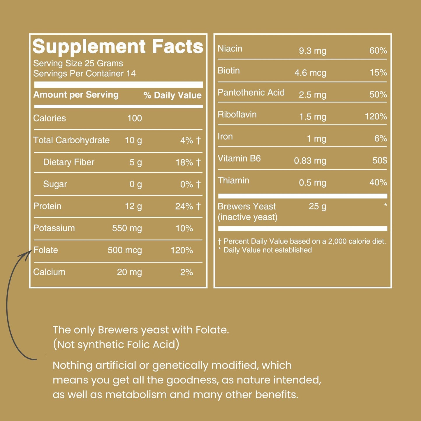 Brewers Yeast Flakes for Lactation Cookies, Breastfeeding Supplement to Boost Mother's Milk (1 Pack) - Non Fortified, Unsweetened - Kosher, Gluten Free, Non GMO, Vegan, Plant Based Protein Powder