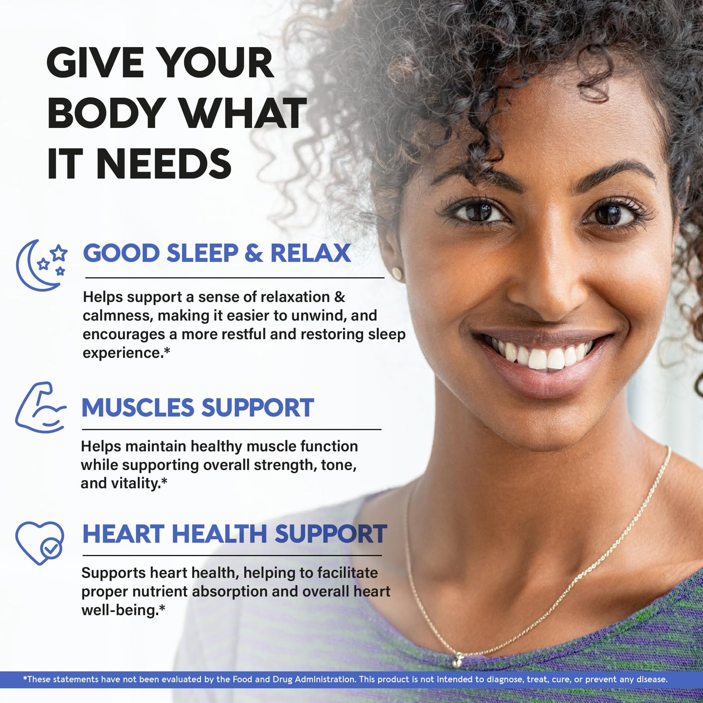Magnesium Glycinate 500 mg - Chelated Supplement - High Absorption Form of Magnesium - Support for Sleep, Muscle & Heart Health - for Women & Men - Lab Tested & Non-GMO - 240 Capsules