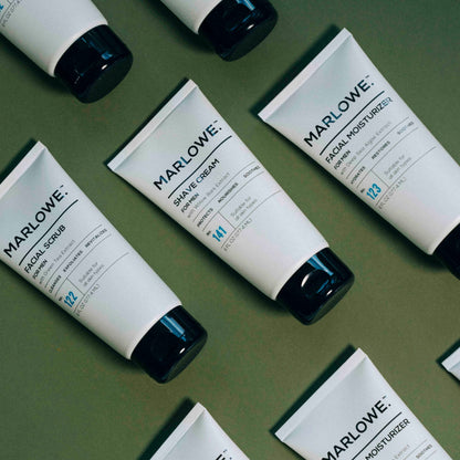 MARLOWE. No. 141 Shave Cream 6 oz, with Shea Butter & Coconut Oil, Conditioning Shaving