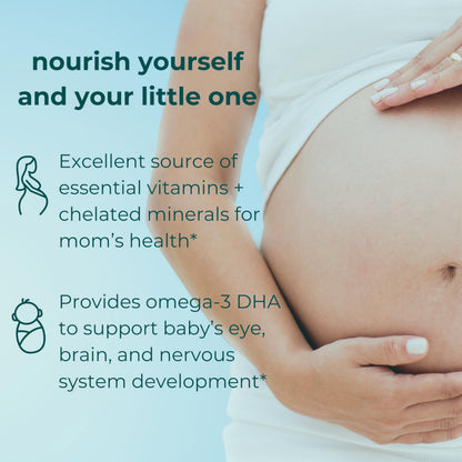 Iwi Life Prenatal Multivitamin, 60 Softgels (30 Servings), Vegan, Plant-Based Algae Omega 3