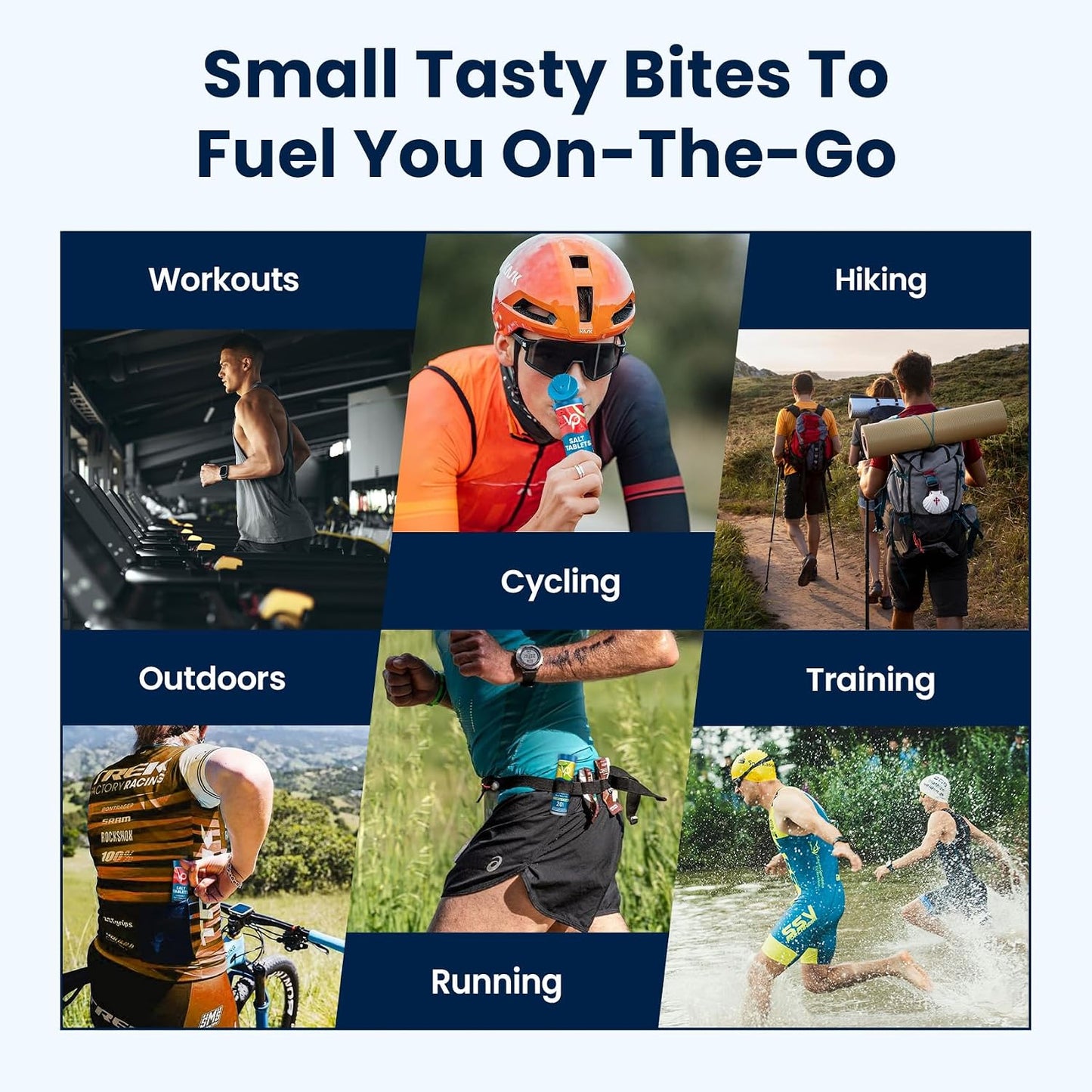 Venture Pal Sugar Free Electrolyte Powder Packets & Chewable Fast-Melt Electrolyte Tablets, Sport Electrolyte for Running Hiking Cycling Sports Nutrition…