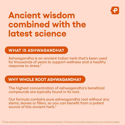 Physician's CHOICE Ashwagandha Supplement - 1950mg of Bioavailable Organic Ashwagandha Root Powder - Black Pepper Extract, Stress Support, Mood Support Supplement, 90 Veggie Capsules