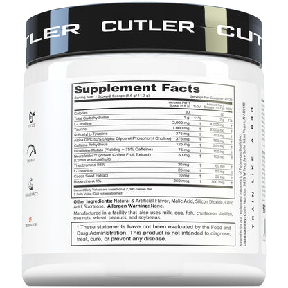 Prevail Pre Workout Powder with Nootropics: Pre-Workout Drink for Men and Women, Cutting Edge Energy and Focus Supplement with L Citrulline, Alpha GPC, L Tyrosine | Sour Rainbow Candy, 40 Scoops | Sour Rainbow Candy, 40 Scoops | With L-Citrulline, Alpha G