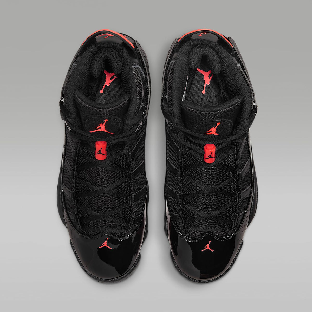Nike Air Jordan 6 Rings 322992 064, Men's Fashion Shoes, 10.5 Black, Black/Infrared 23-black