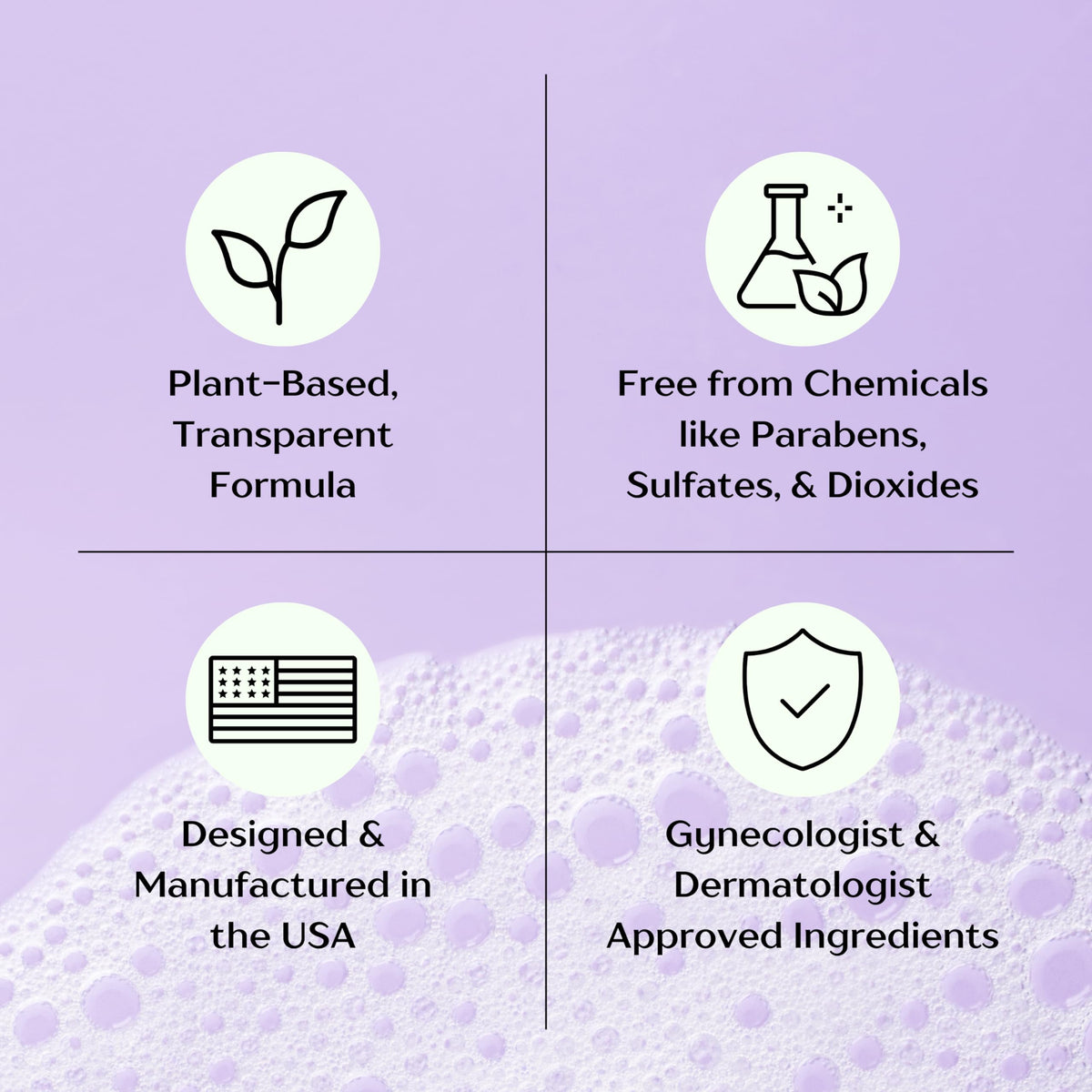 Violet Vibes Ultra-Gentle Feminine Wash | pH-Balancing, Nourishing, Odor-Control