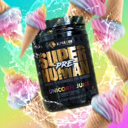 ALPHA LION Superhuman Pre Workout Powder, Beta Alanine, L-Taurine & Tri-Source Caffeine for Sustained Energy & Focus, Nitric Oxide & Citrulline for Pump (21 Servings, Sour Gummy Bear Flavor)