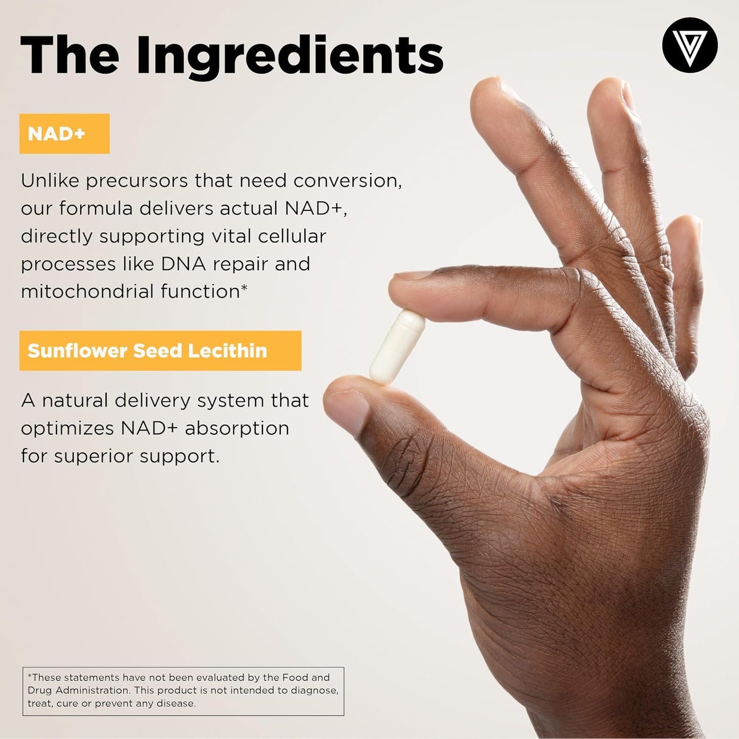 Vital Vitamins Biotin Complex Capsules + NAD+ Supplement