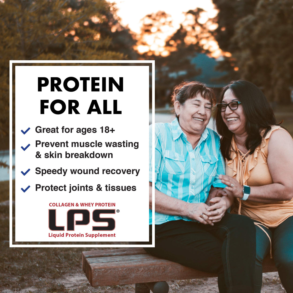 Nutritional Designs LPS Liquid Collagen & Whey Protein Supplement - Non-GMO Drink
