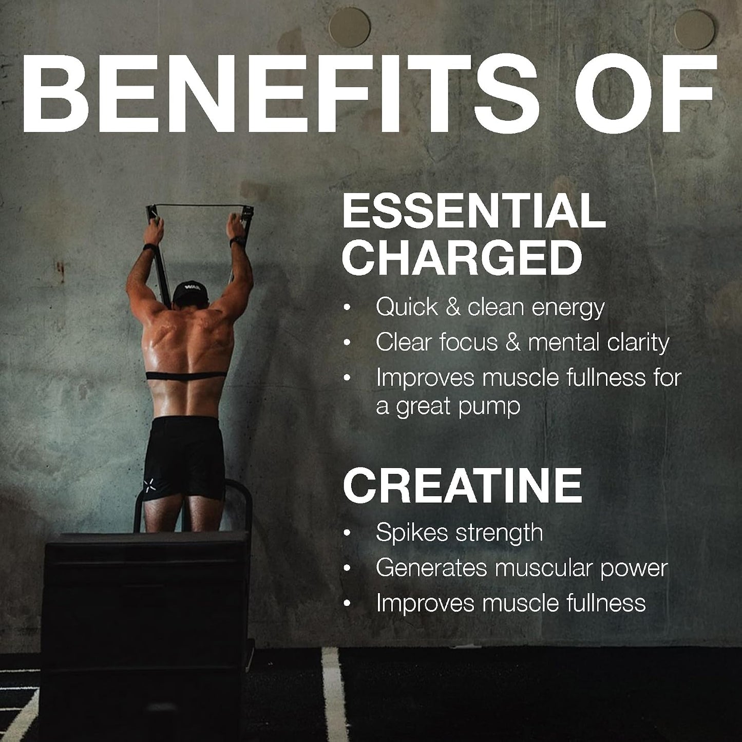 RAW Nutrition Creatine Monohydrate & Citrus Grapefruit Pre-Workout Powder Bundle