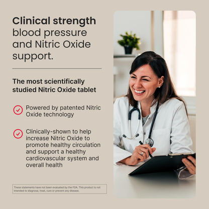 HumanN Neo40 Daily Heart & Blood Circulation Supplements to Boost Nitric Oxide - Supports Blood Pressure - from Maker of SuperBeets -Includes 30 Dissolvable Tablets - Tasty Fruity Flavor