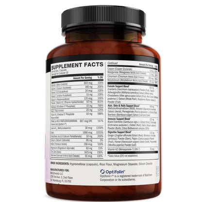Daily Multivitamin for Women 50 & Over, 60 Capsules