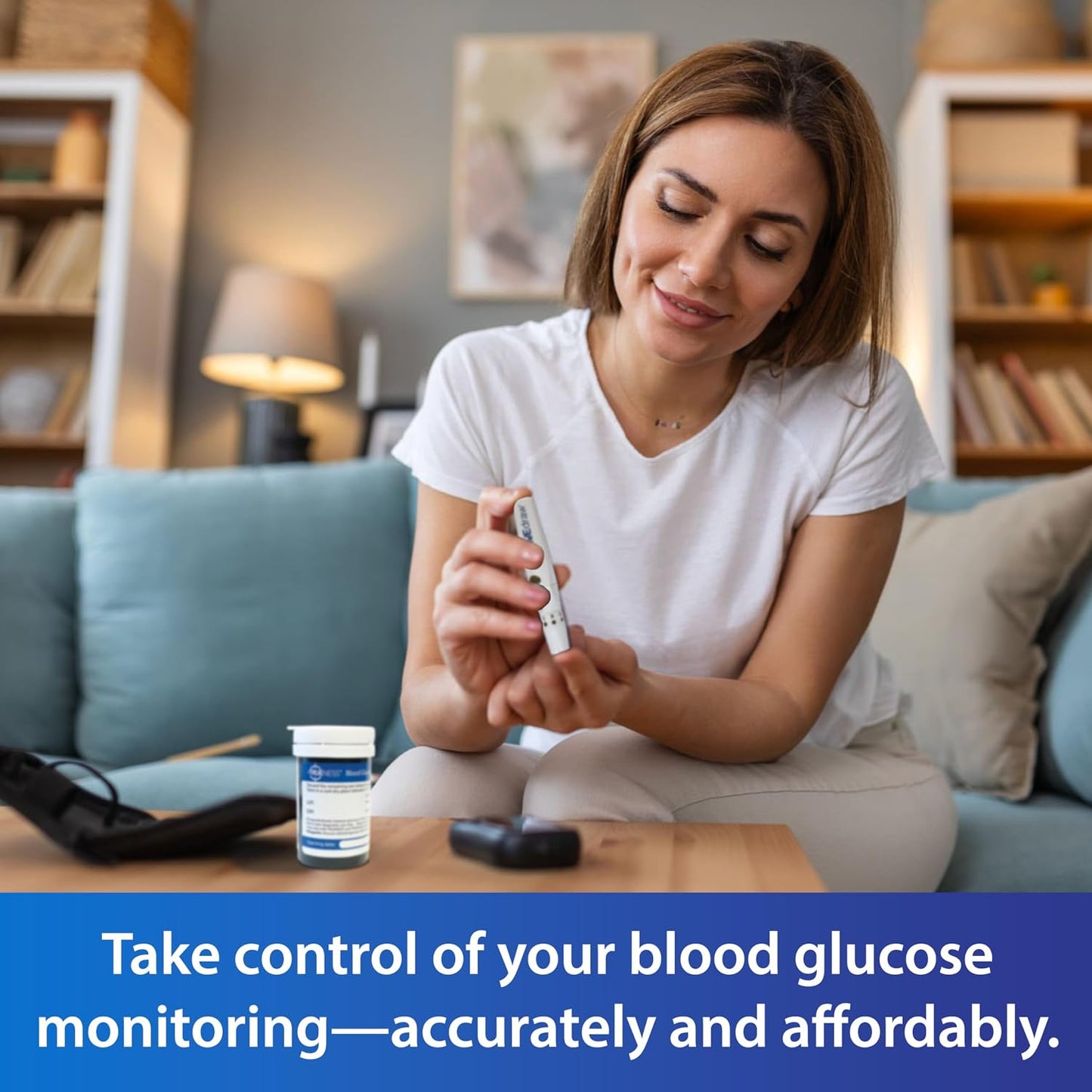 TRUEplus 50ct Tropical Glucose Tablets and TRUENESS Blood Glucose Meter Bundle - Monitor, Case, 100 Test Strips, 100 Lancets, Lancing Device