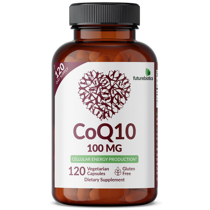 Futurebiotics CoQ10 100 MG Cellular Energy Production, 60 Vegetarian Capsules