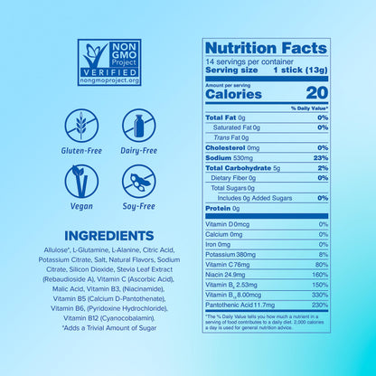 Liquid I.V. Sugar-Free Hydration Multiplier - Lemon Lime – Hydration Powder Packets 