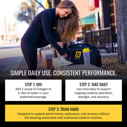 Nutrithority - Creagon Creatine Powder Complex (Orange Mango)