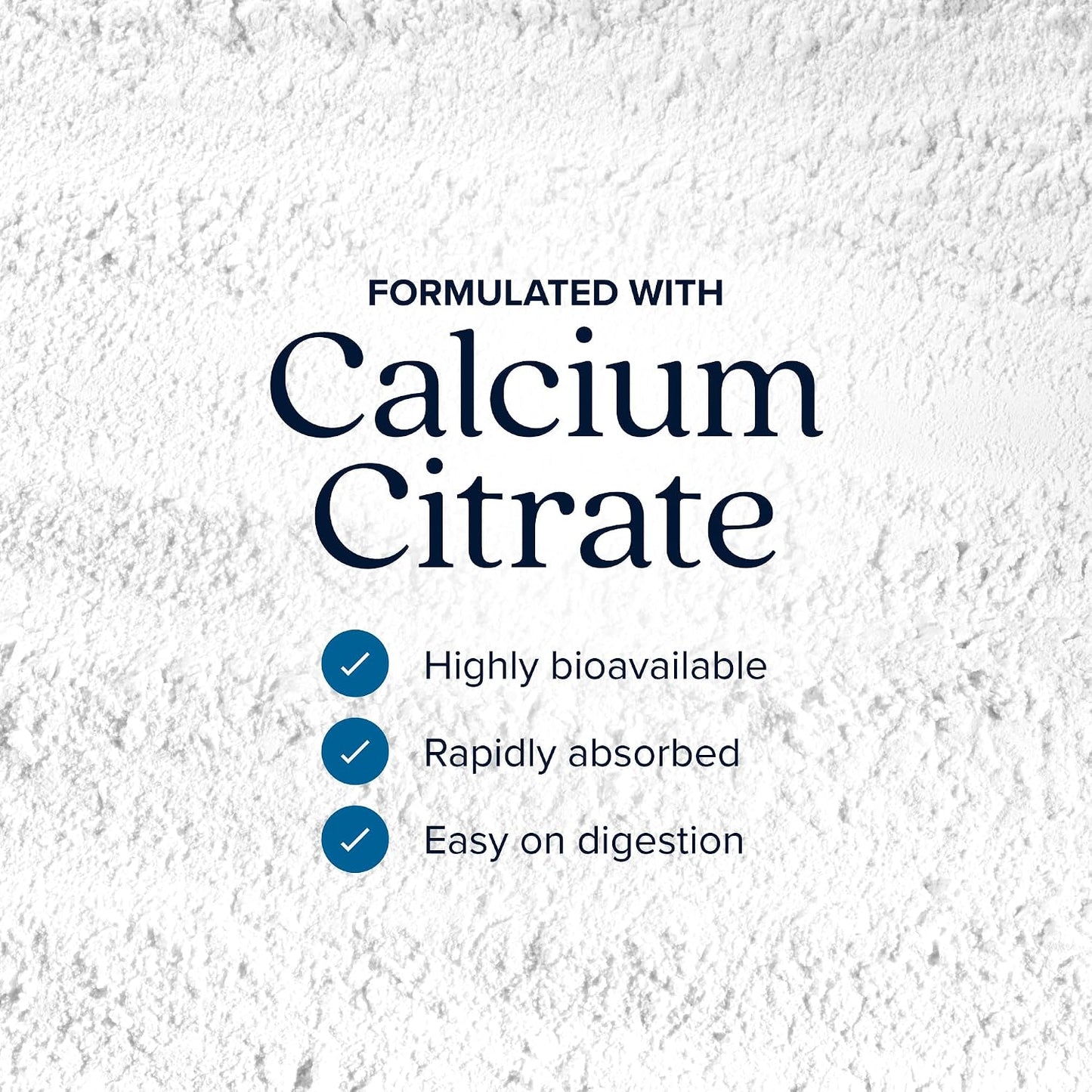 Calcium Citrate 1000mg, Bone & Teeth Support, Dr-Formulated | High-Absorption Cal Complex, Third-Party Tested, 3 Month Supply, Calcium Supplements for Women & Men, 365 Capsules
