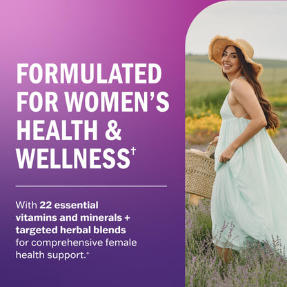 Daily Multivitamin for Women 50 & Over, 60 Capsules