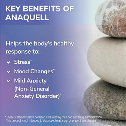 Tesseract Medical Research AnaQuell QR, Stress Relief & Mood Support Supplement, Quick Release L Citrulline & Anandamide, Helps Manage Anxiousness, 45 V-Caps, Size Exclusive to Amazon