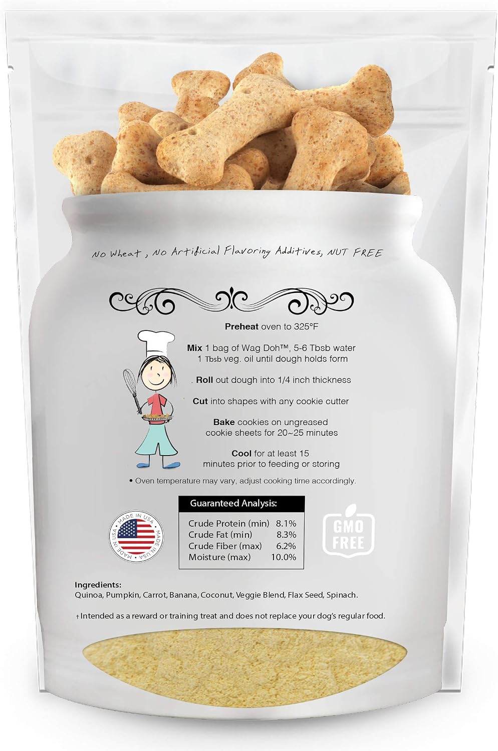 Wag Doh - 100% Natural Cookie Dough for Dogs