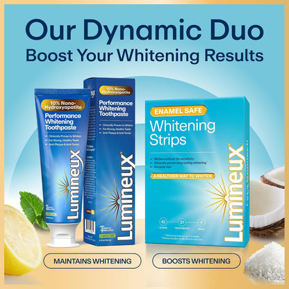 Lumineux 10% Nano Hydroxyapatite Whitening Toothpaste, 3.75 oz