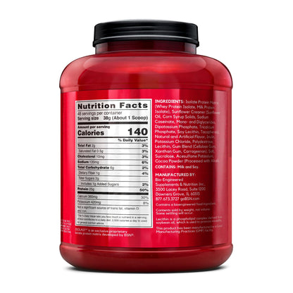 BSN SYNTHA-6 Isolate Protein Powder, Peanut Butter Protein Powder with Whey Protein