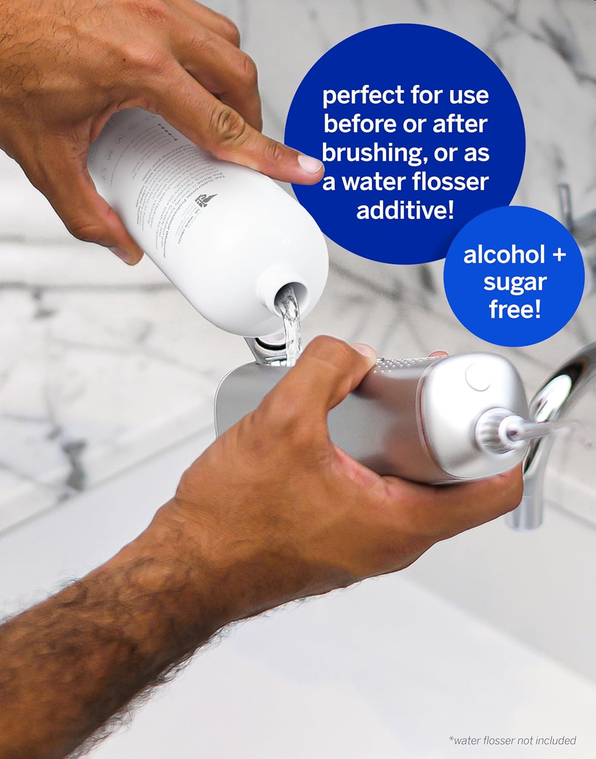 Supersmile Whitening Pre-Rinse, Original Mint, Alcohol-Free, 16 Fl Oz