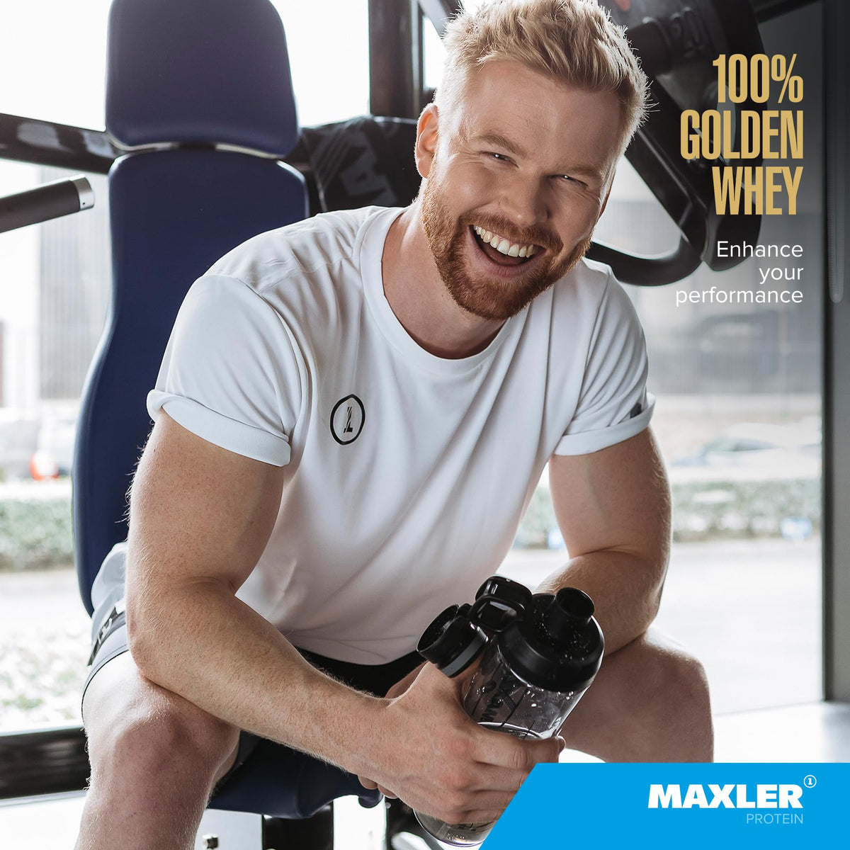 Maxler 100% Golden Whey Protein - 23g of Premium Whey Protein Powder per Serving