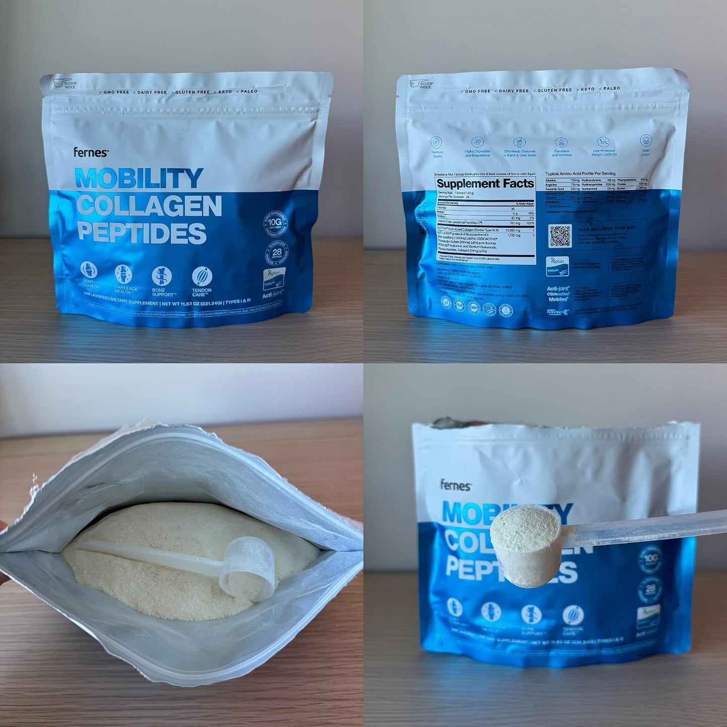 Mobility Collagen + Magnesium Glycinate 1250mg