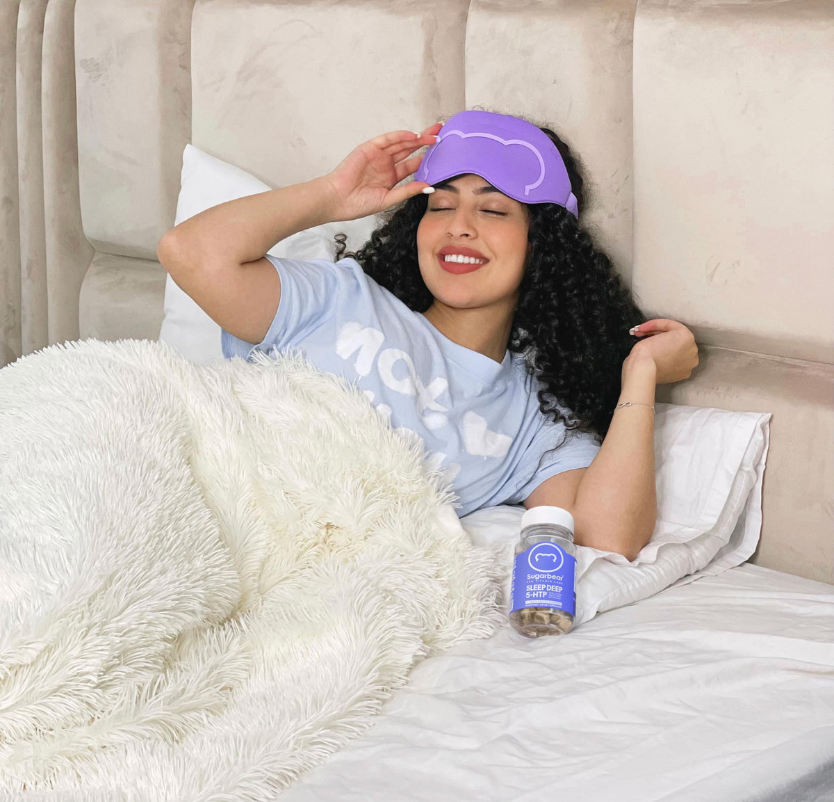 Sugarbear Sleep Aid Gummies for Adults with Melatonin 6mg, Magnesium