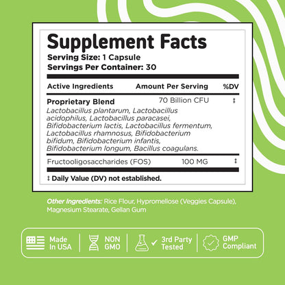 Vital Vitamins Multi Collagen Complex Plus Capsules + Probiotic Complex