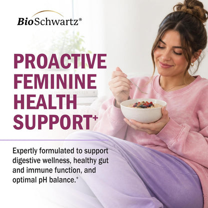 Prebiotics and Probiotics for Women - Gut, Vaginal & Immune Health Support