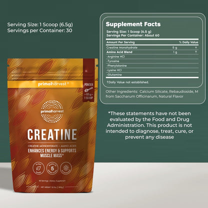 Primal Multivitamin + Primal Creatine Powder Bundle | 2-Pack | Support Daily Nutrition, Energy & Muscle Strength | 30 Servings Each
