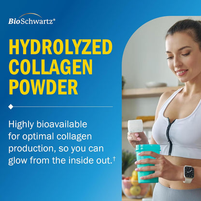 Collagen Peptides Powder for Women and Men, 16oz, 41 Servings, Unflavored