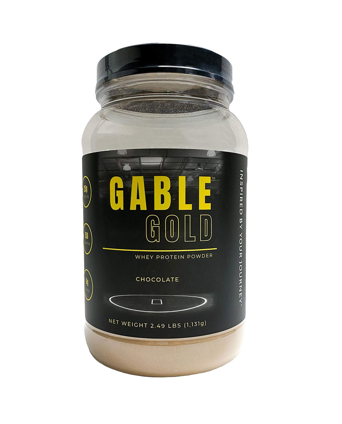 Silver Star Nutrition, Gable Gold Chocolate Whey Protein Powder + MCT Oil & Inulin