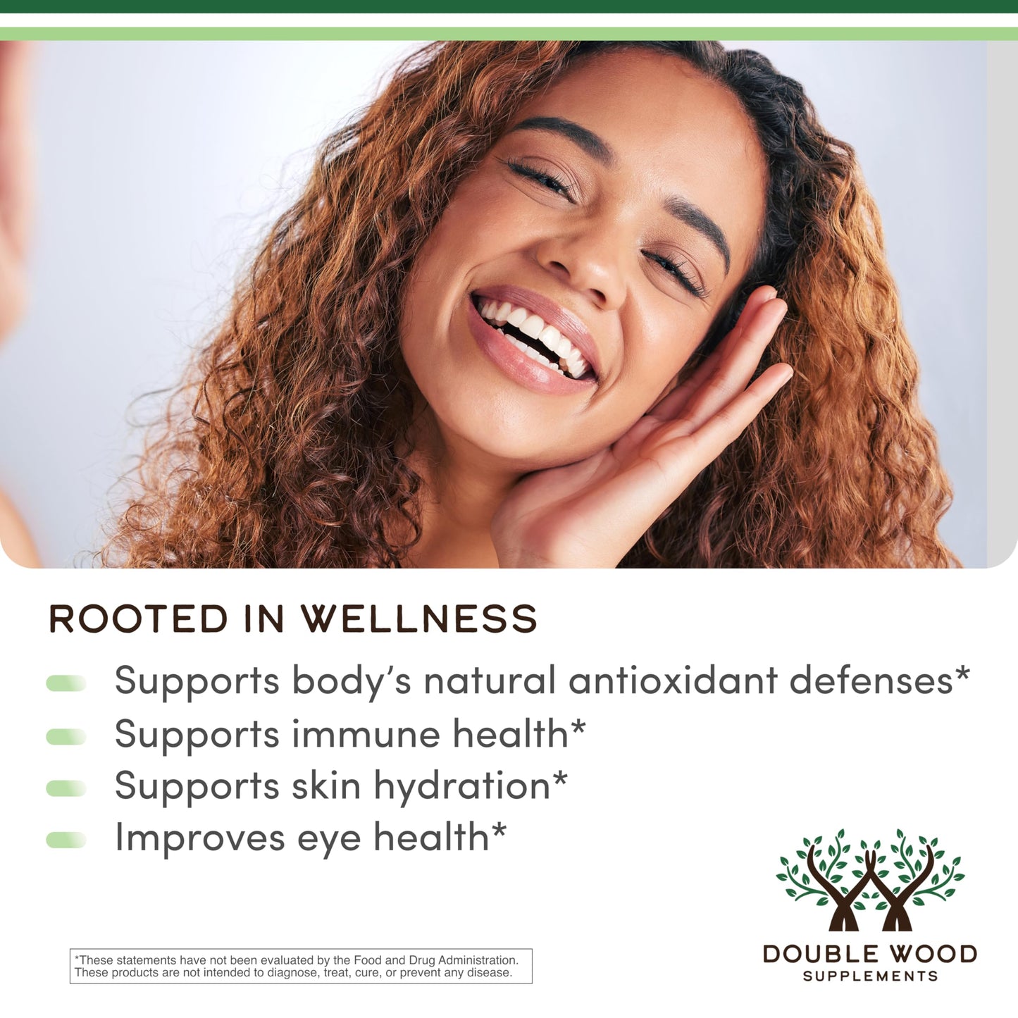 Astaxanthin - Triple Strength 12mg (Only Patented Astaxanthin (Astrareal) with 70+ Human Clinical Trials) Grown, Harvested, and Made in The USA (Astaxantina) by Double Wood