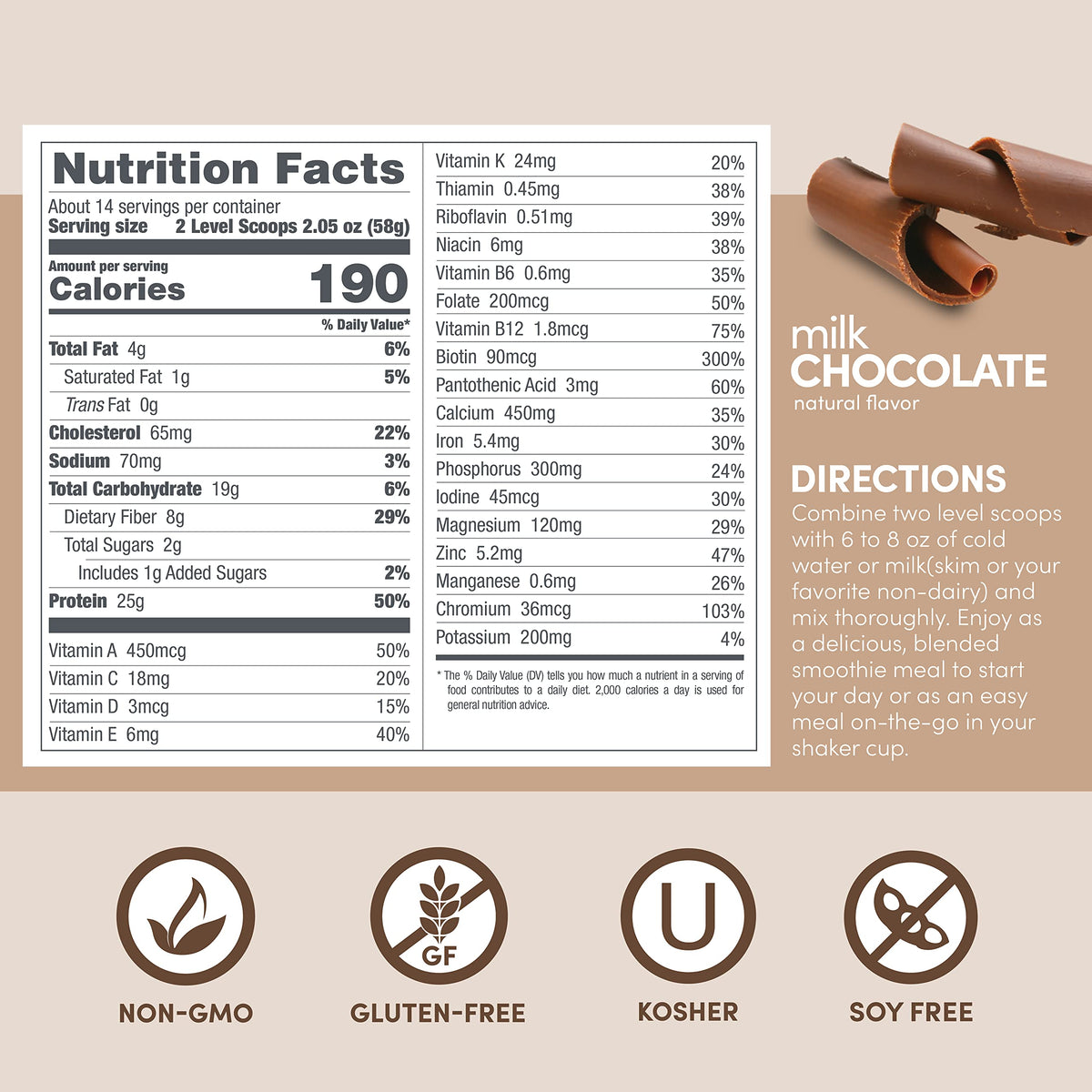 Designer Wellness, Designer Whey Protein Meal Powder with Vitamins, Minerals, and Organ