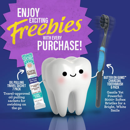 GuruNanda Total Smile Makeover Oral Care Kit, Teeth Whitening Kit(Regular)