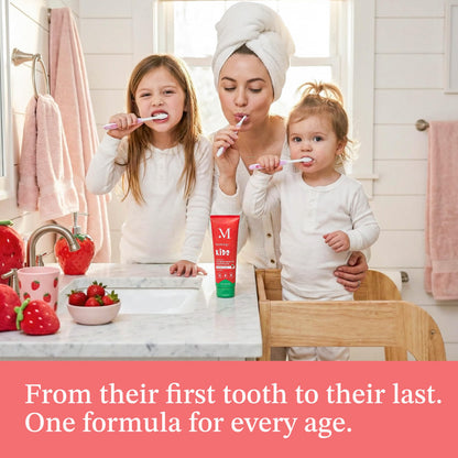 Mouthology 10% Nano Hydroxyapatite Toothpaste Fluoride Free, Whitening*, Rod Shaped nHA, Xylitol Toothpaste for Adults, Enamel Care*, Sensitive Teeth*, SLS Free, Mint 4oz (USA Made) Package May Vary