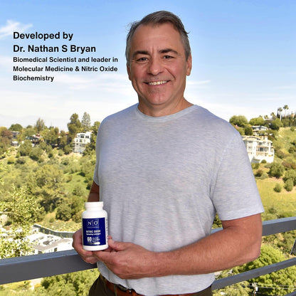 N1O1 Nitric Oxide Lozenges Supplement, 120 Count, 60-Day Supply | Developed by Dr. Nathan S. Bryan; Orange Flavor; Dissolvable Lozenges; Daily Nitric Oxide Support