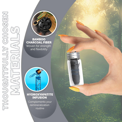 Bamboo Charcoal Mint Dental Floss