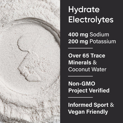 Sports Research® Hydrate Electrolytes Powder Packets - Sugar-Free & Naturally Flavored with Vitamins, Minerals, and Coconut Water - Supports Hydration - 16 Packets - Variety Pack | Sugar-Free