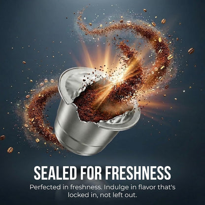 Gran Caffè Garibaldi Espresso Pods, Decaffeinato, 50Count