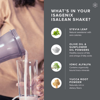 Isagenix IsaLean Shake - Meal Replacement Protein Shake Supports Healthy Weight